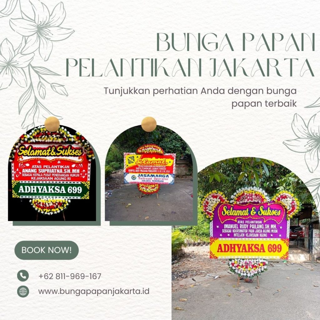 Bunga Papan Pelantikan Jakarta