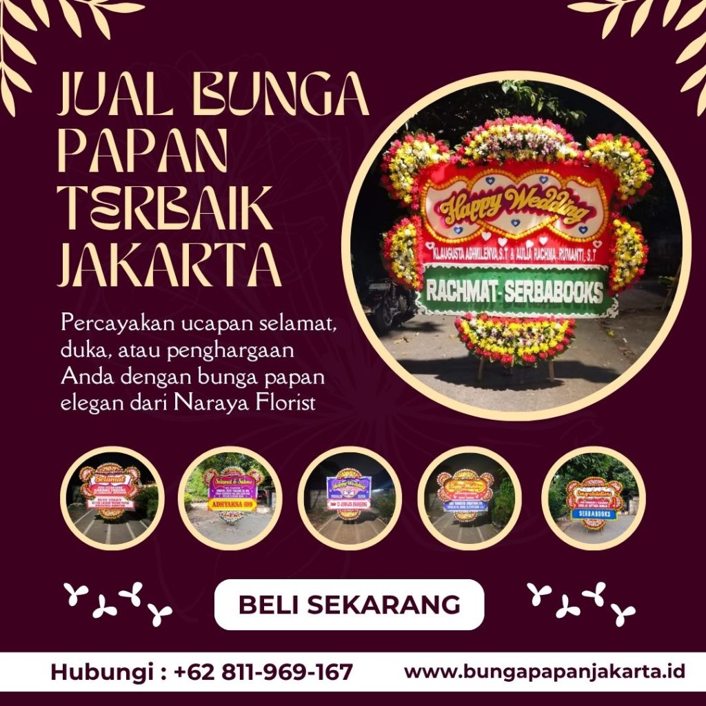 Jual Bunga Papan Terbaik Jakarta