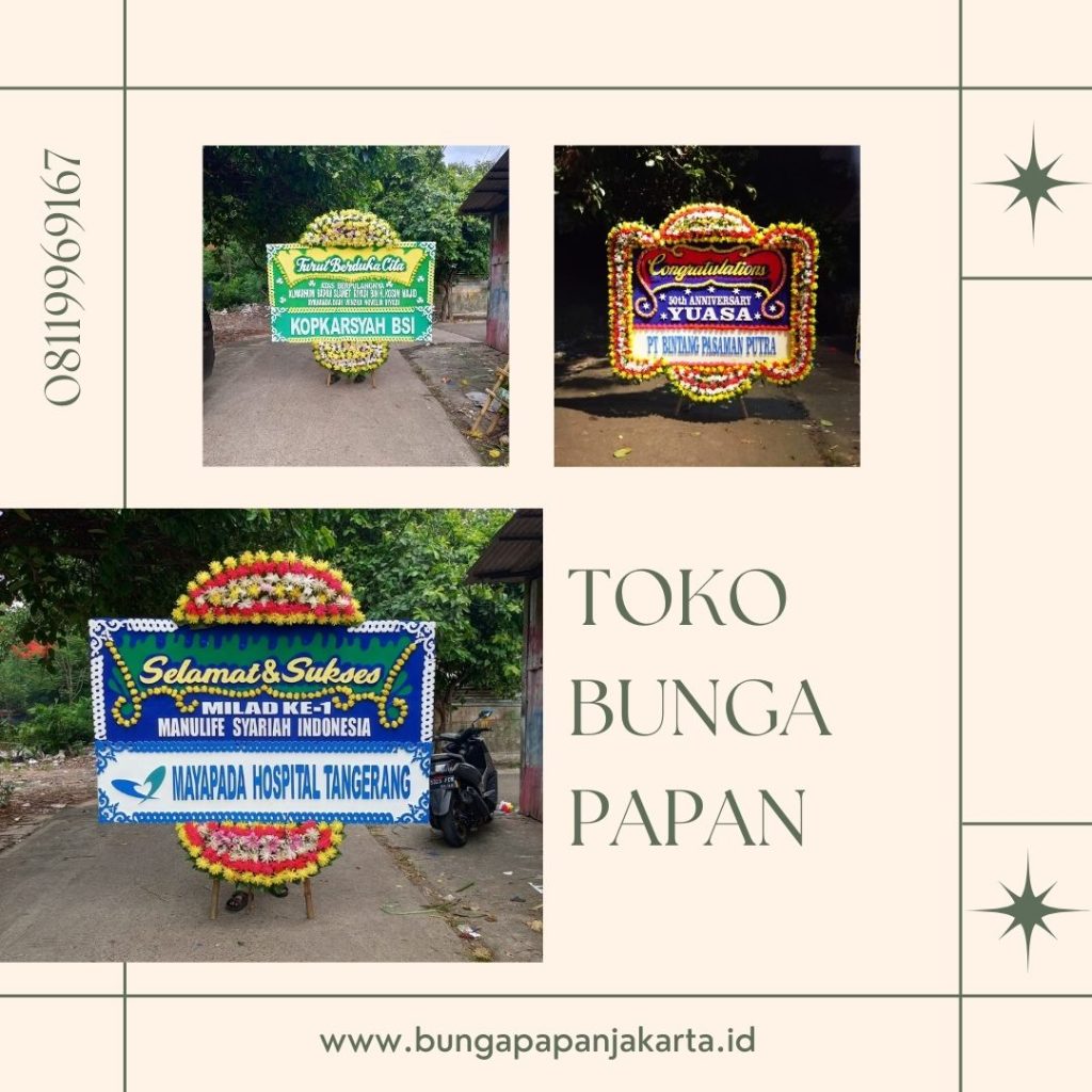 Bunga Papan Sertijab Jakarta