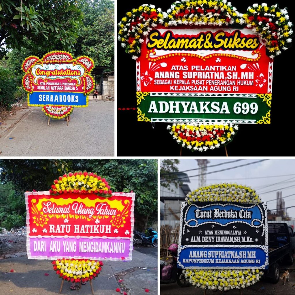 Bunga Pelantikan Ketua Pengadilan