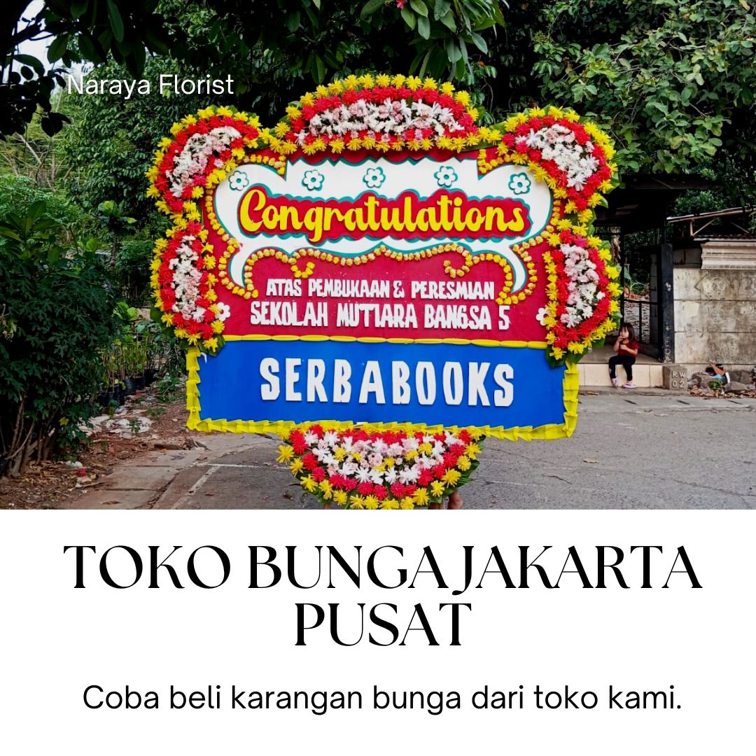 Toko Bunga Jakarta Pusat