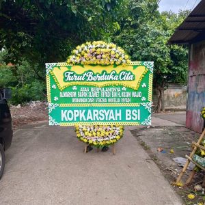 Bunga Papan Duka Cita Standar 1,2x2m