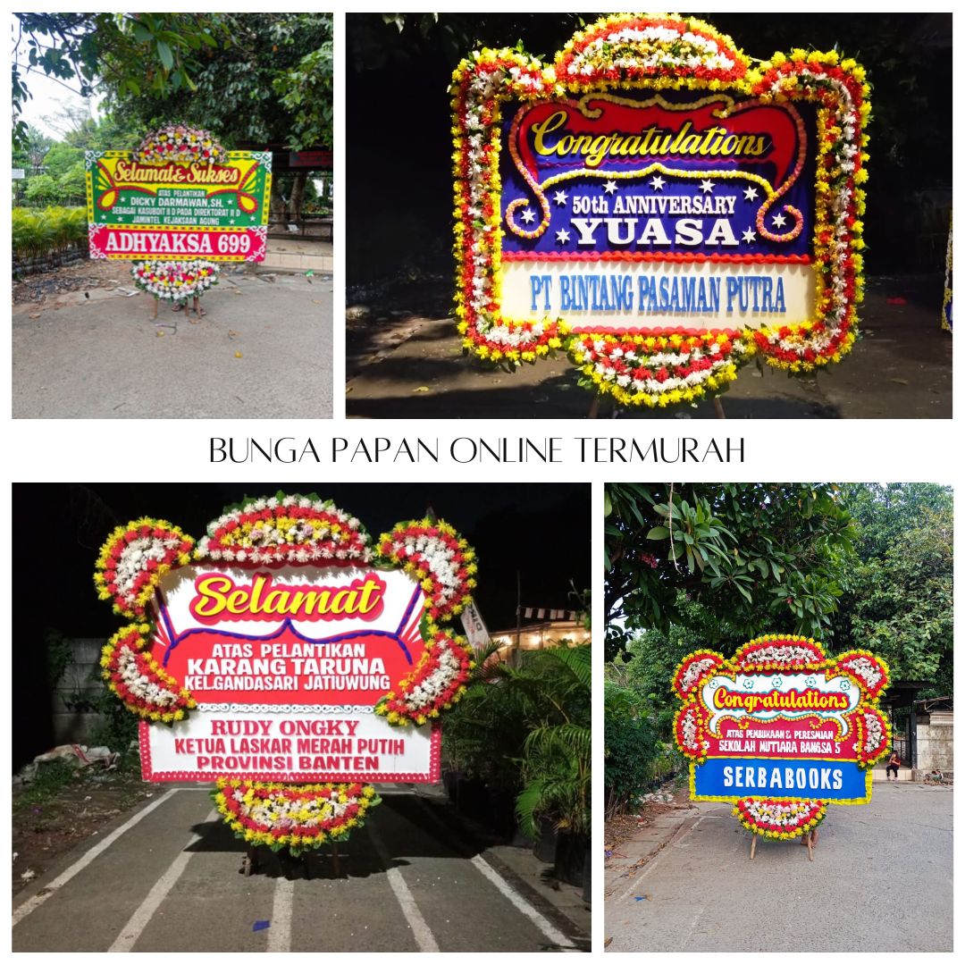 Bunga Papan Online Termurah
